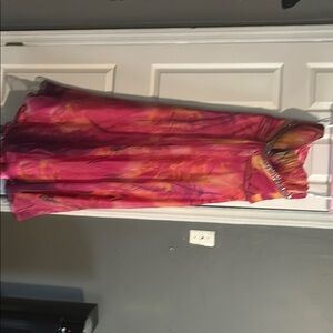 Tony Bowls Pink and Orange Dress